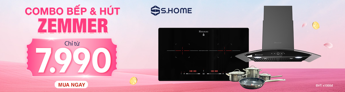 Combo Bếp Từ và Hút Mùi Zemmer 7990K